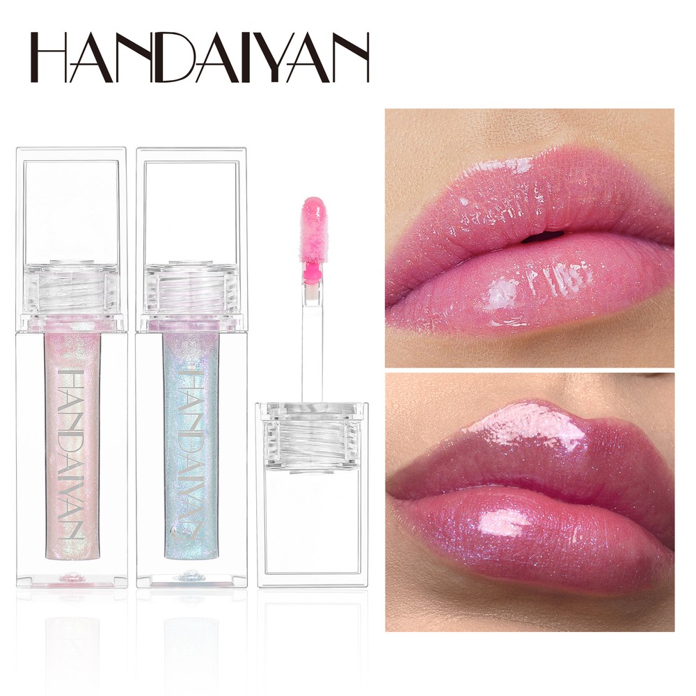 Color-Changing Shimmer Lip Gloss Moisturizing Long-Lasting Liquid Lipstick