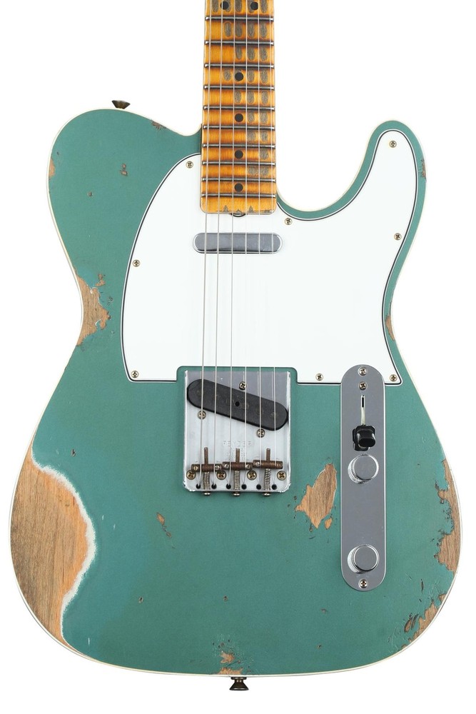 Fender Custom Shop '65 Telecaster Custom Heavy Relic Maple Electric Guitar -