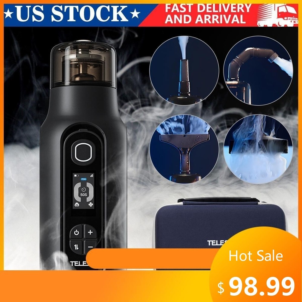 Small Handheld Portable 40W Portable Dry ice Fog Machine Smoke Machine Effects