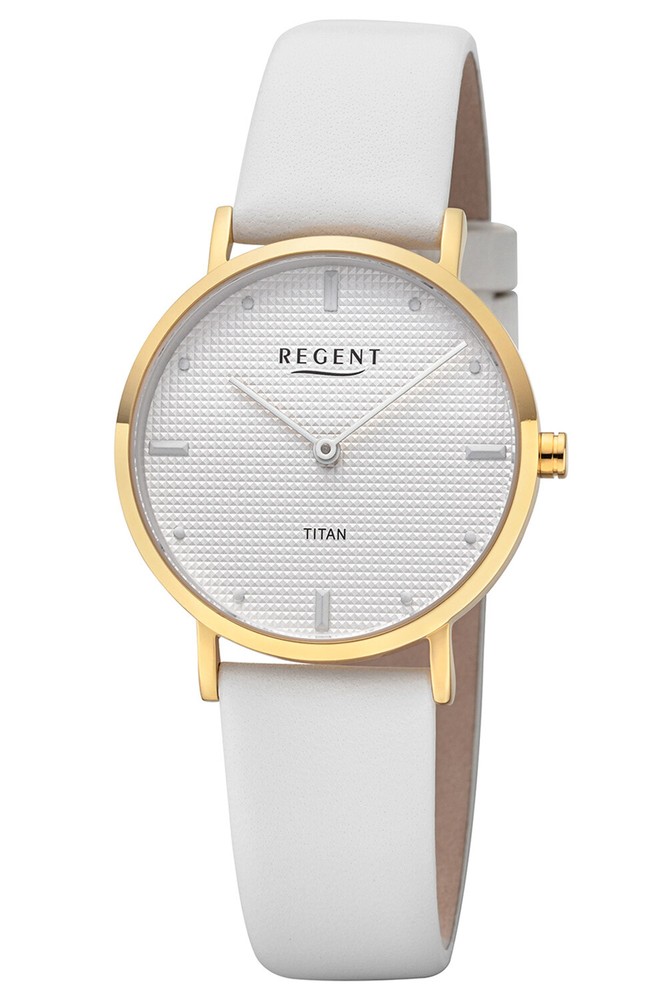 Regent Women's Watch Titan White/Gold 12090366