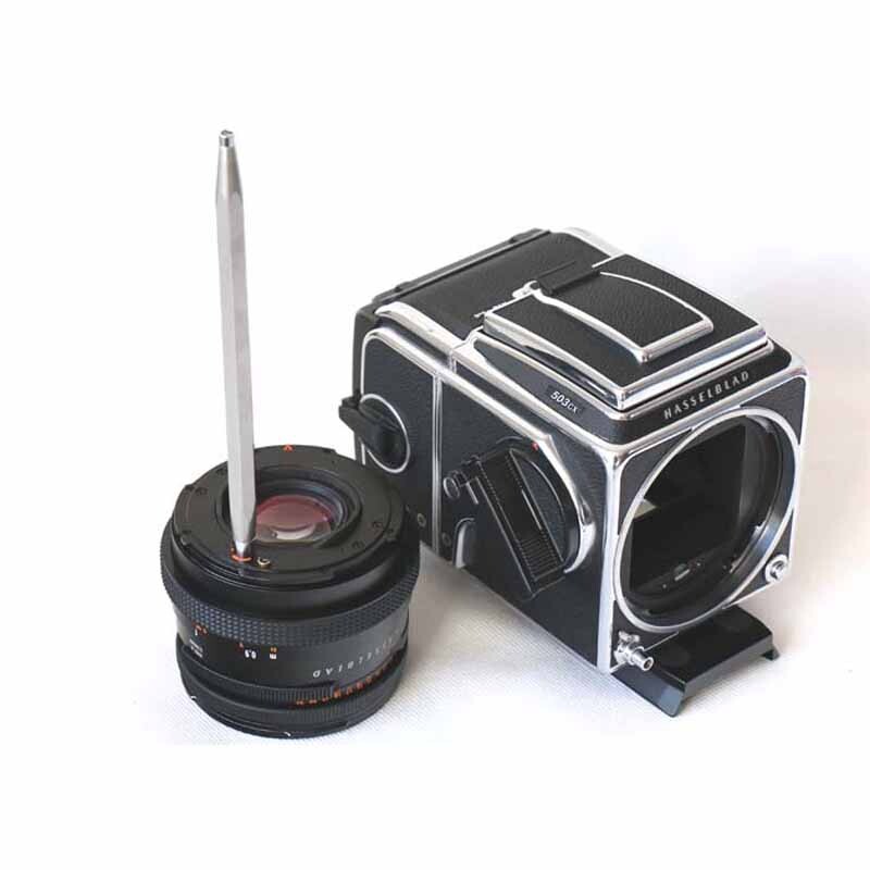 New Camera Lens Shutter Pen for Hasselblad 500/501/503 Tool Camera Key w/ Case