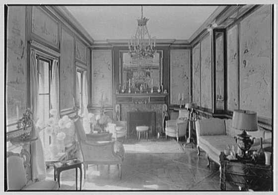 Mrs. Richard M. Tobin, Long Island. Lacquer room, residence in Syosset