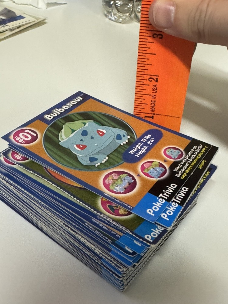 Poketrivia Card Lot Of 54