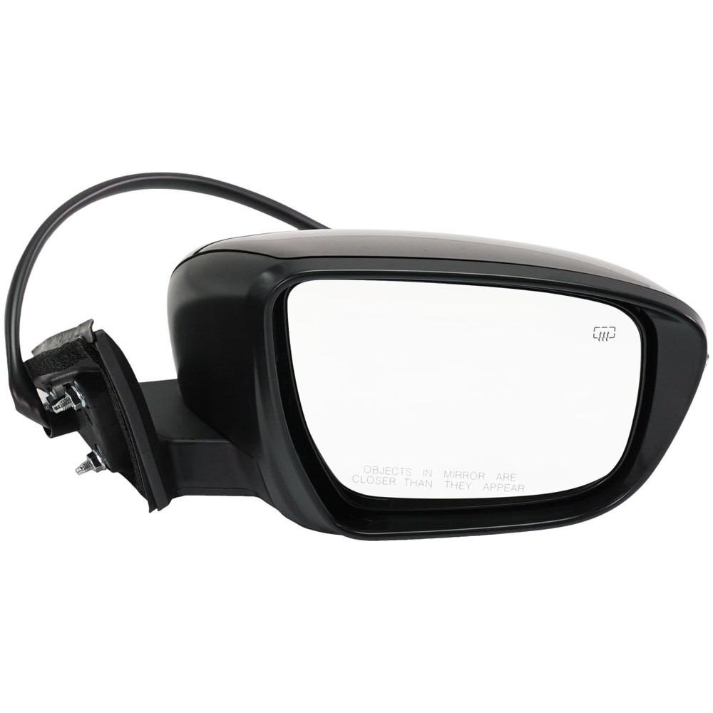 Mirror For 2016-2017 Nissan Rogue Right Side Heated Manual Folding Paintable