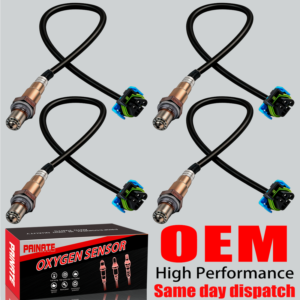 4X Brand OEM Oxygen O2 Sensor For Chevy Traverse GMC Acadia Buick Cadillac 3.6L