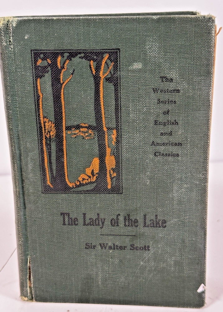 The Lady of the Lake by Sir Walter Scott Hard Cover 1926 (T7)