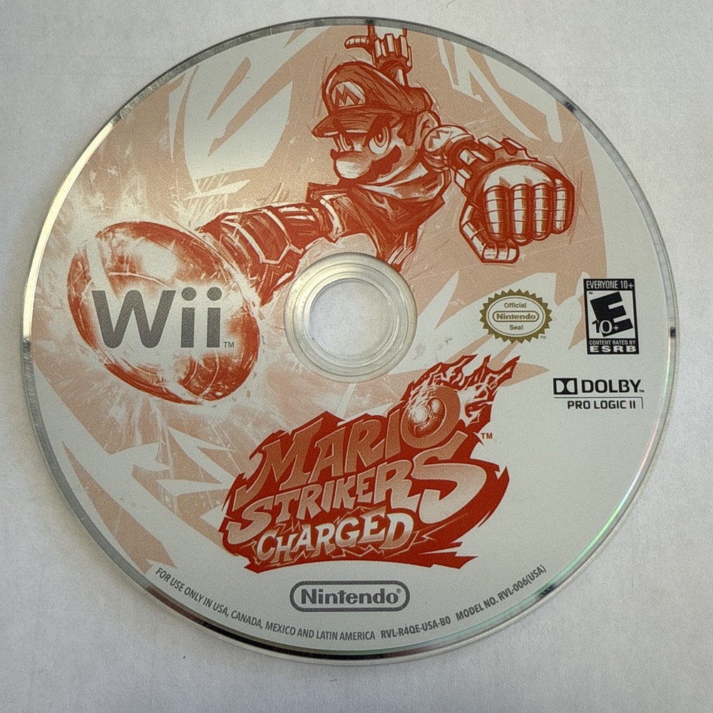 Mario Strikers Charged Nintendo Wii