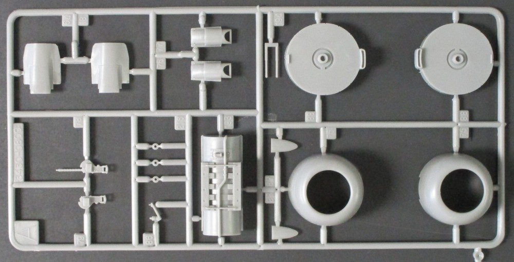 Accurate Miniatures 1/48th Scale B-25 Mitchell - Part Tree A from Kit 3430-image