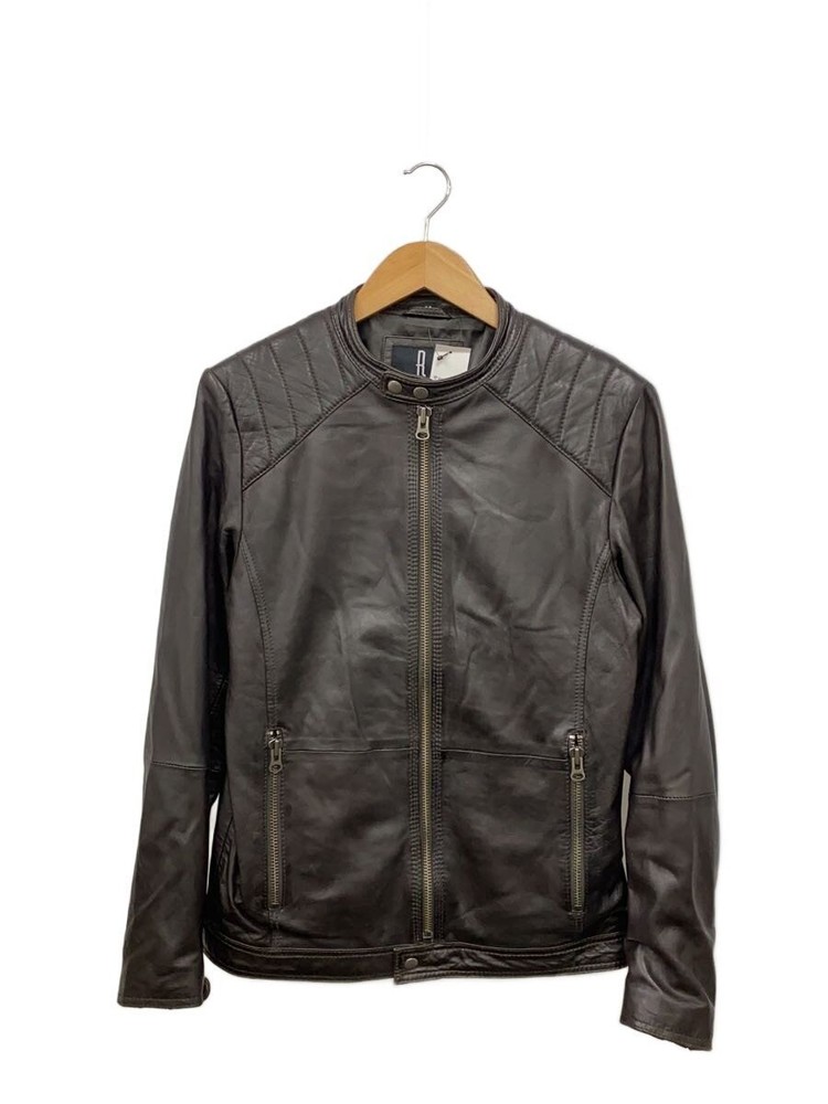 Haruf Single Riders Jacket/M/Sheep Leather/Brw 51801