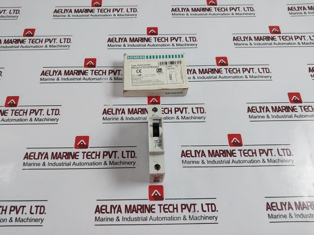 Lot Of 2X SIEMENS 5SX41 Miniature Circuit Breaker 240/415V IS/IEC 60898-1