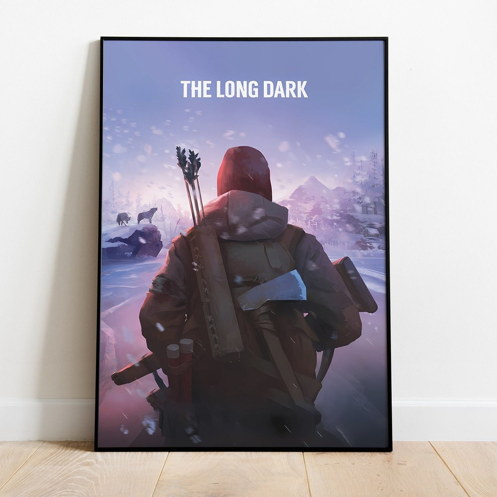 The Long Dark Poster | Survival Video Game Wall Art Print Gamer Gift