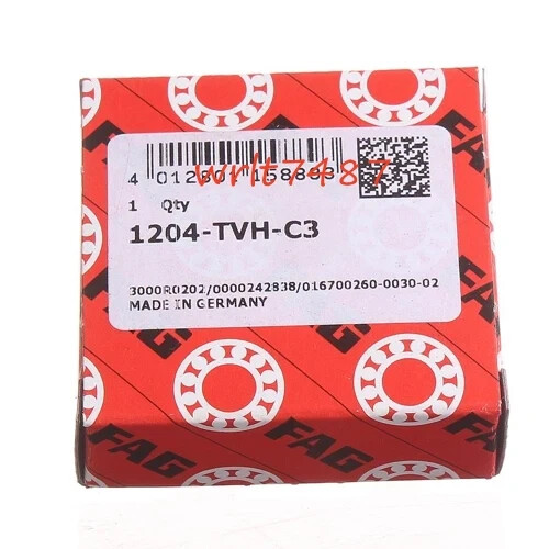 NEW FAG 1204-TVH-C3 self-aligning ball bearing 1PCS #PA