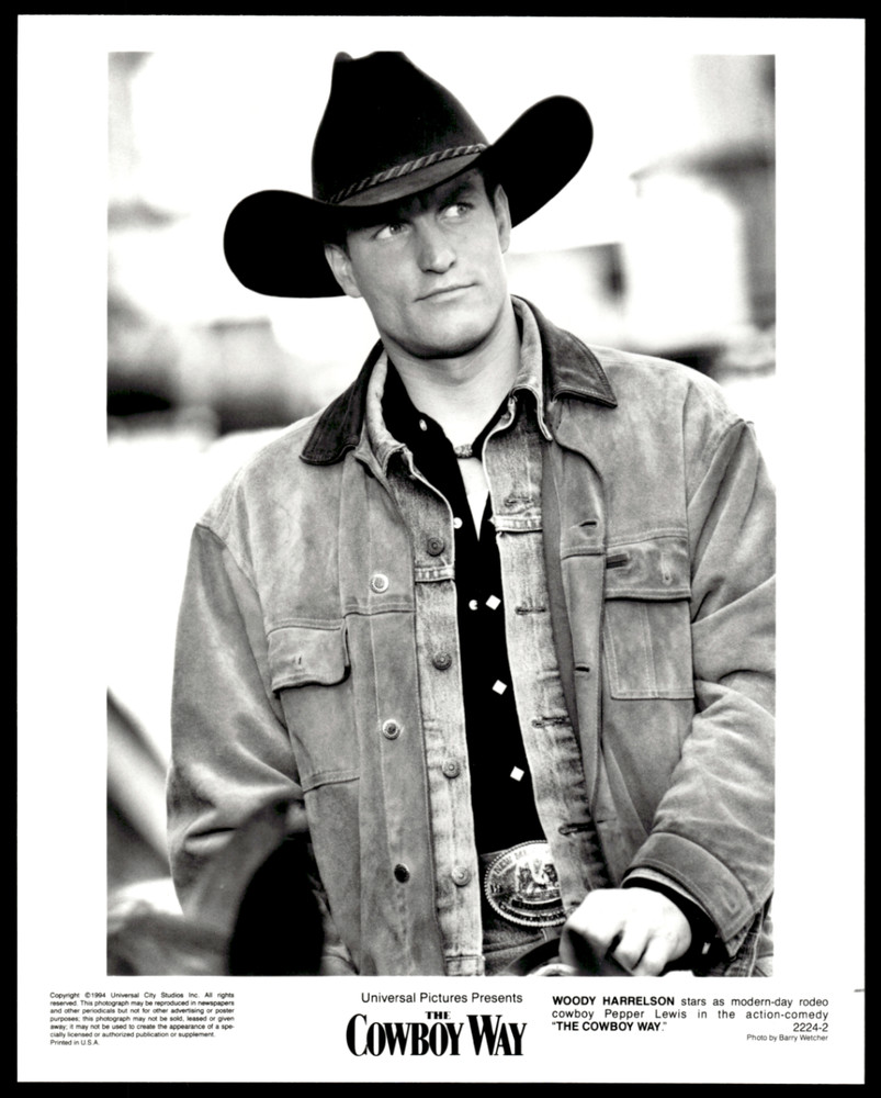 THE COWBOY WAY Woody Harrelson 1994 Original Movie Still Press Photo