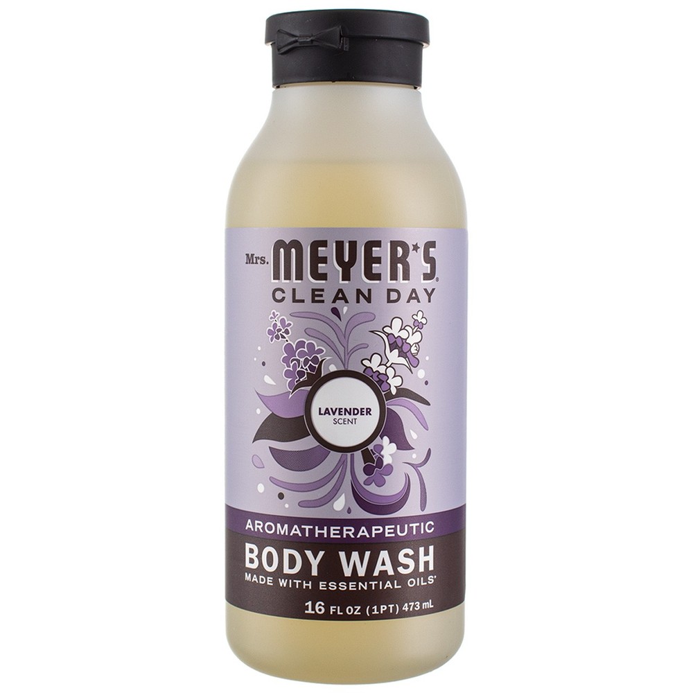 2 Pack Mrs Meyers Lavender Body Wash 16 fl oz