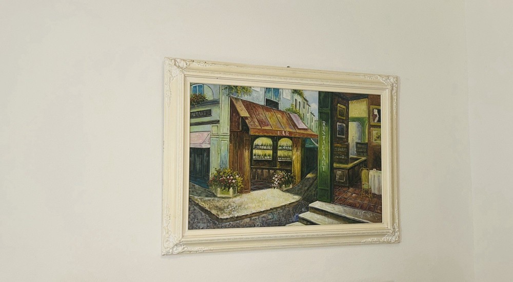Antique 1920's Art Watercolor Painting, Signed Framed Mildred Ayling Parker