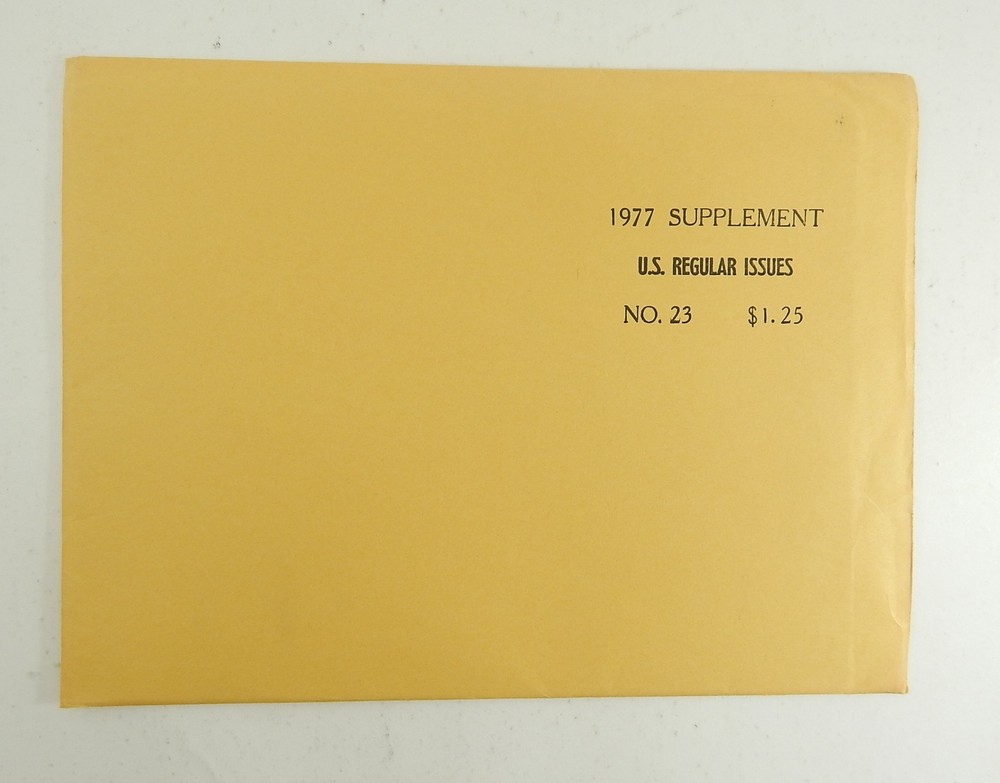 Minkus United States Regular Issues 1977 Supplement Stamp Album Pages