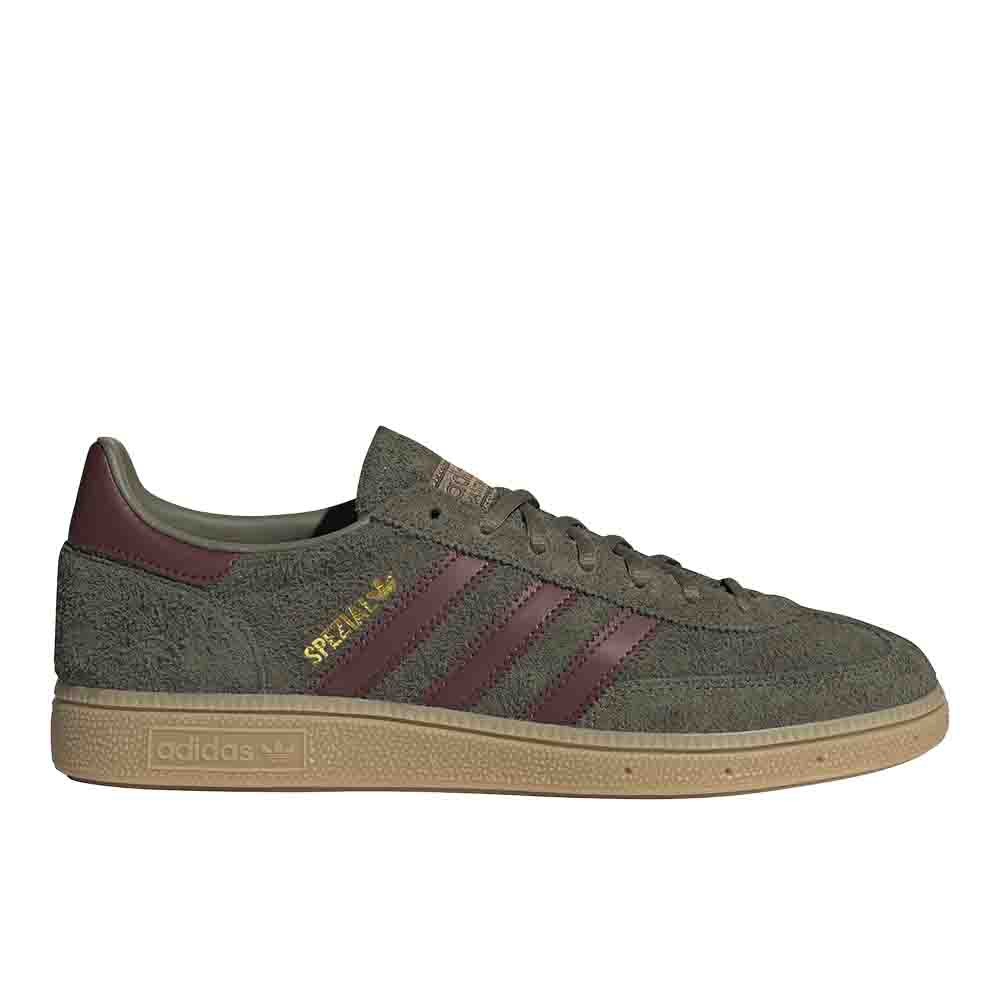 adidas Handball Spezial Lace Up  Mens Green Sneakers Casual Shoes JQ8297
