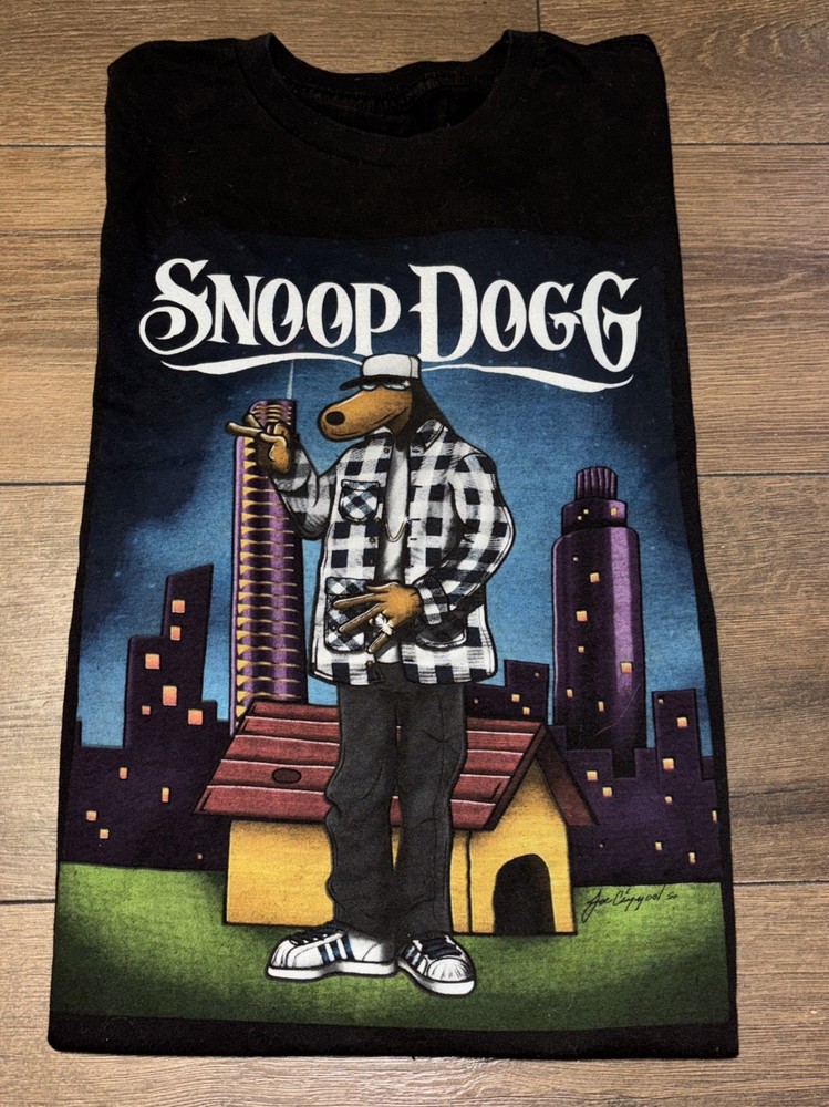 Snoop Dog Traffic Tee Black Size Large  Joe Cool 2023