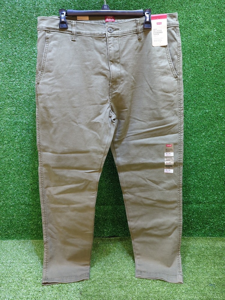 Levi’s Men’s XX Chino Standard Taper Pants- Olive Night -36x30- New With Tags