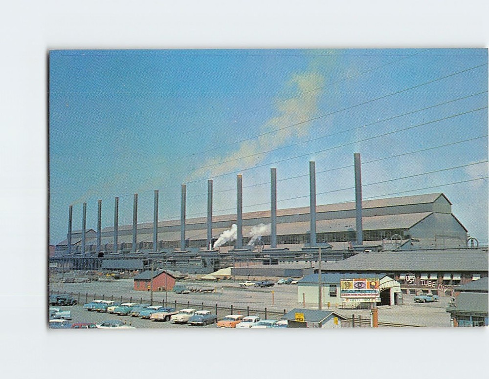 Postcard National Tube Division of US Steel Lorain Ohio USA
