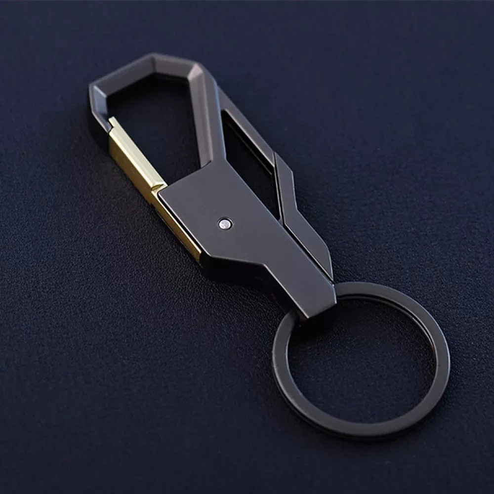 Mens Creative Metal Alloy Keyfob Car Keyring Keychain Key Chain Ring USA