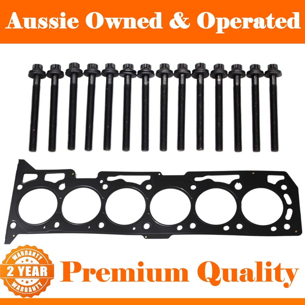 Permaseal Cylinder Head Bolt&Gasket Kit For Ford Territory SX SY Barra 4.0L