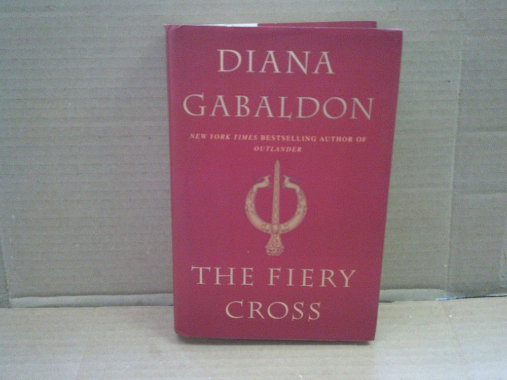 The Fiery Cross by Diana Gabaldon, 2001 signed, Hardcover 1st. edition (U.S.)