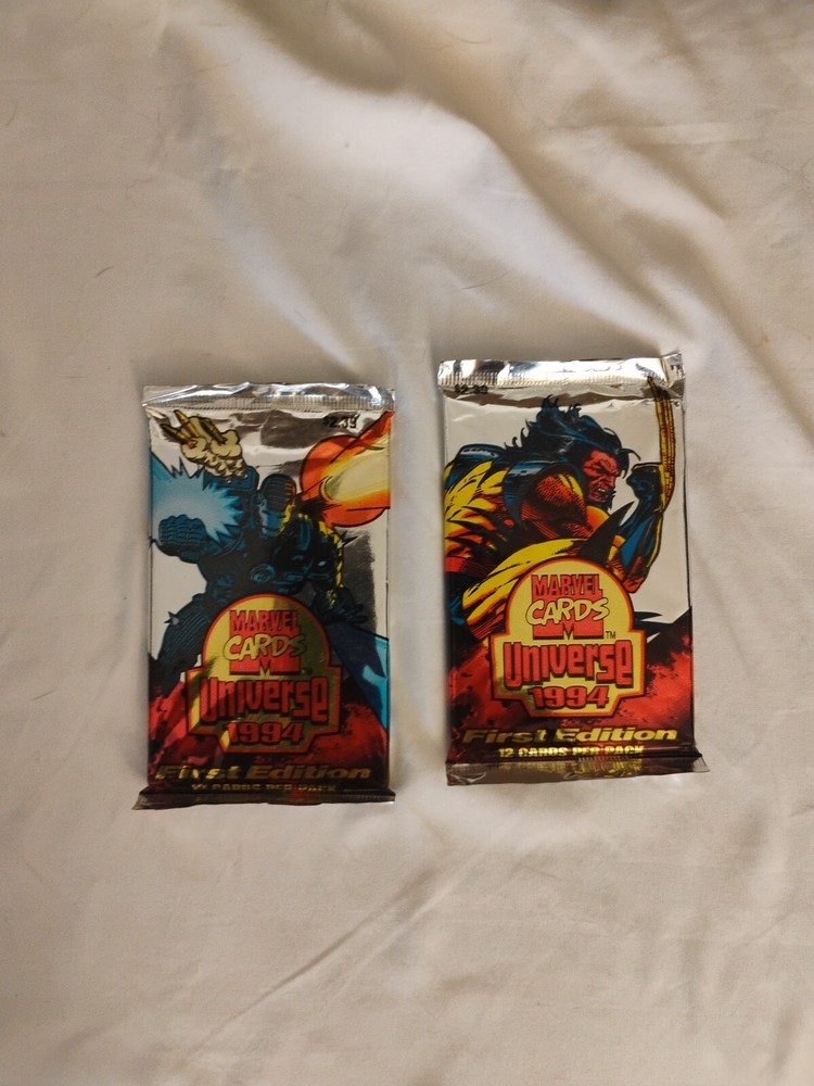 1994 Marvel Cards Universe First Editions 2 Packs