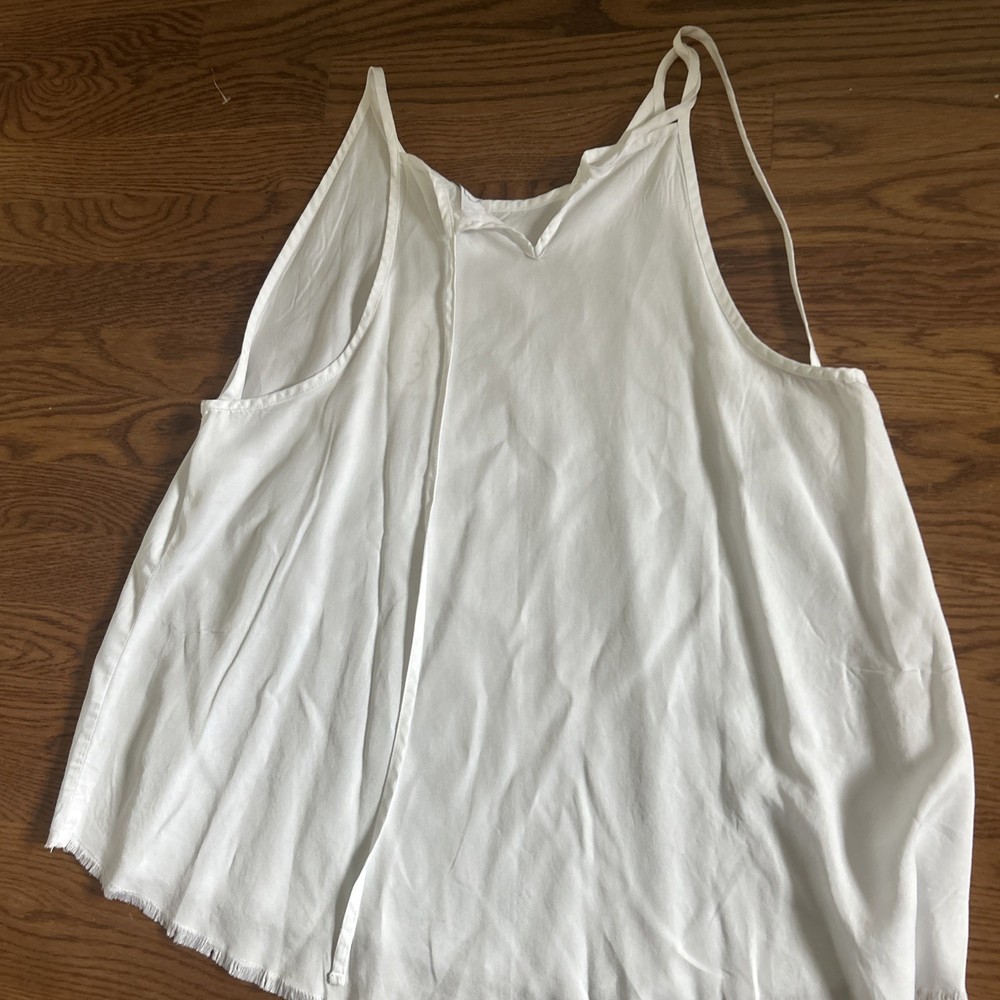 Mudpie White Tank Top