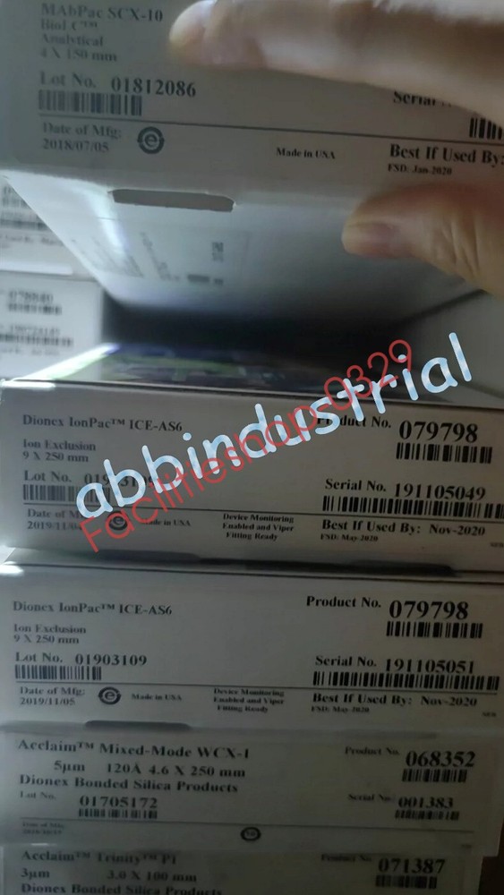 NEW Thermo Scientific ICE AS6 079798 chromatographic column DHL/FedEx