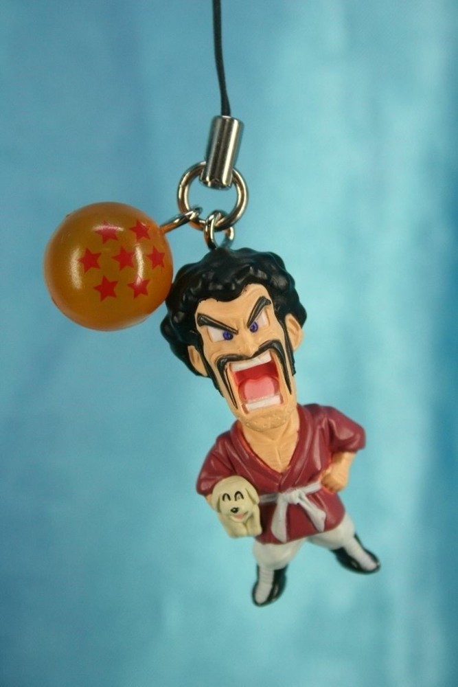 Bandai Shueisha Dragonball Z Chara Figure Strap P5 Mr Satan