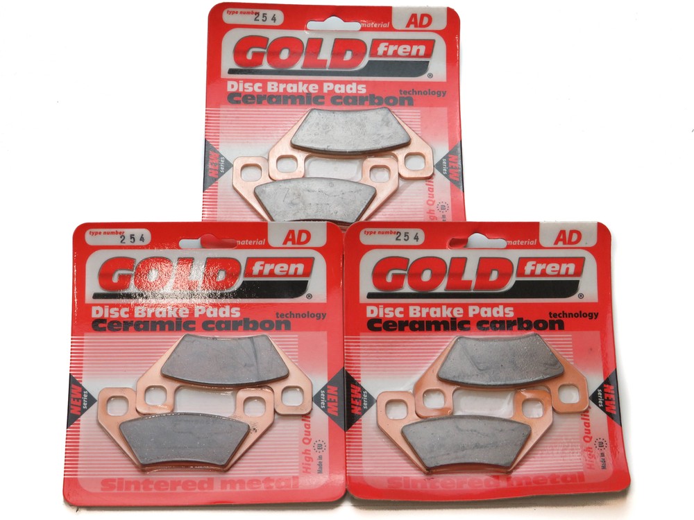 Arctic Cat 550 S 2010 Front & Rear Brake Pads Complete Set