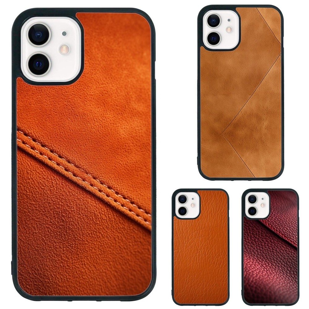texture Natural leather Suede Phone Cases For iPhone XS XR 6 7 8 Plus SE 2nd 3rd
