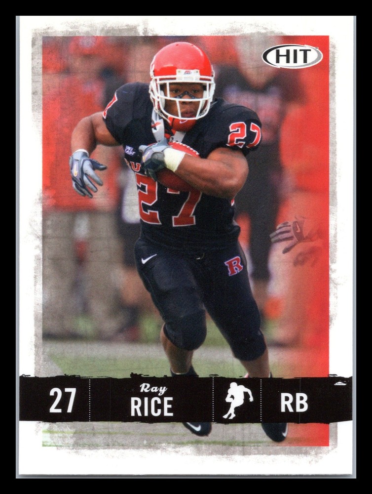 2008 SAGE HIT #73 Ray Rice Rutgers Scarlet Knights