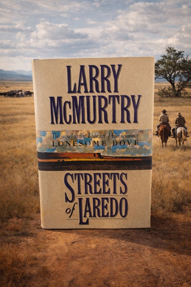 Larry McMurtry Streets of Laredo Hardcover Fiction Western Novel