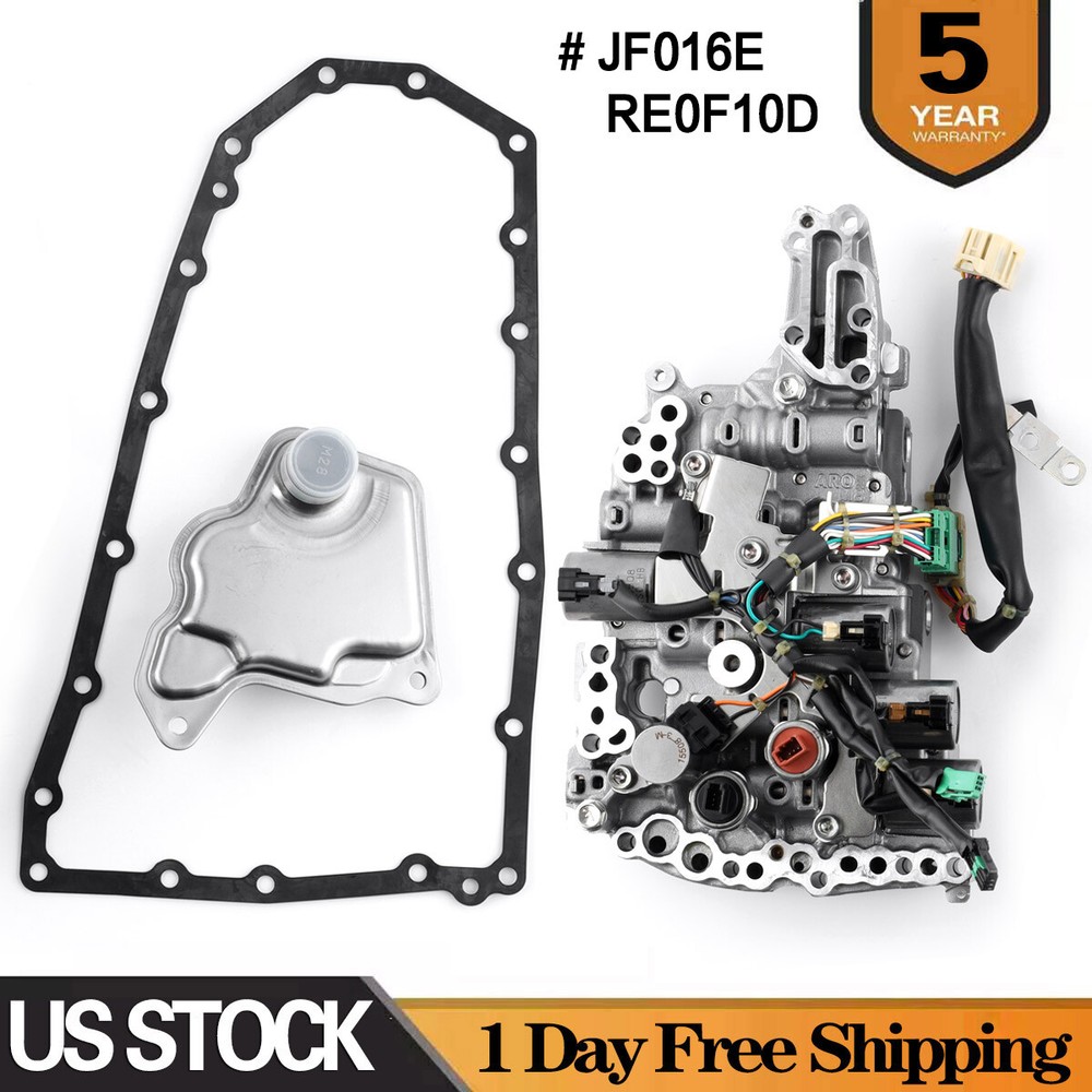 For 2014-2018 Nissan Altima 2.5L CVT Transmission Valve Body w/ Solenoids JF016E