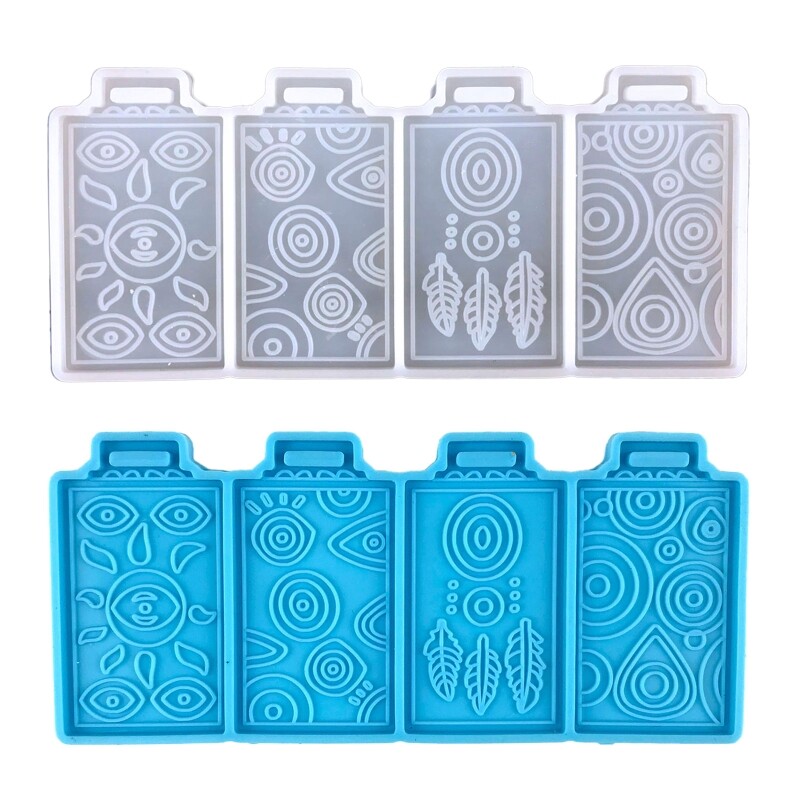 Silicone Pendant Molds Resin Casting Mold Silicone Clay Moulds Jewelry Moulds