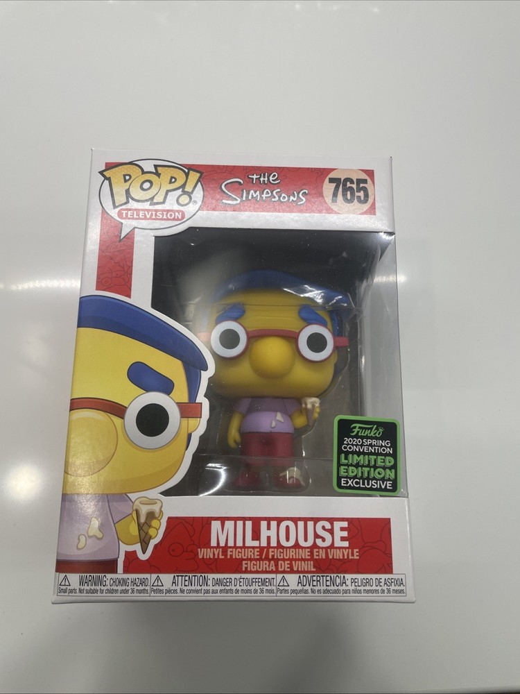 Funko Pop! Vinyl: The Simpsons - Milhouse - Box Lunch (BL) (Exclusive) #765