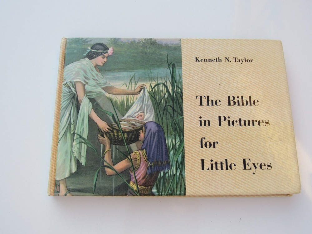 Bible in Pictures for Little Eyes Kenneth N. Taylor 1975 23rd Printing