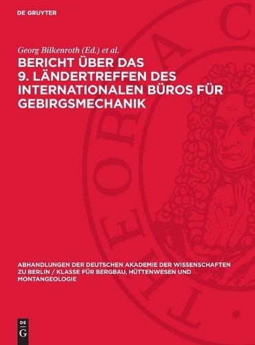 Bericht über das 9. Ländertreffen des Internationalen Büros für Gebir (Hardback)