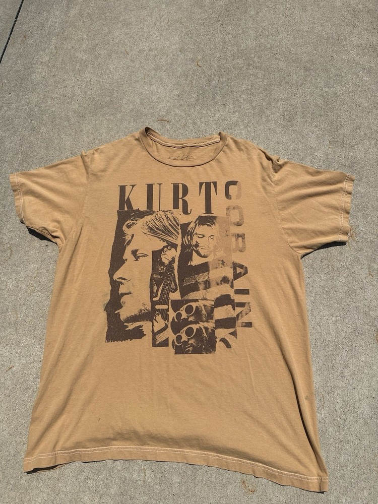 Men's Short Sleeve T-Shirt Kurt Cobain Large