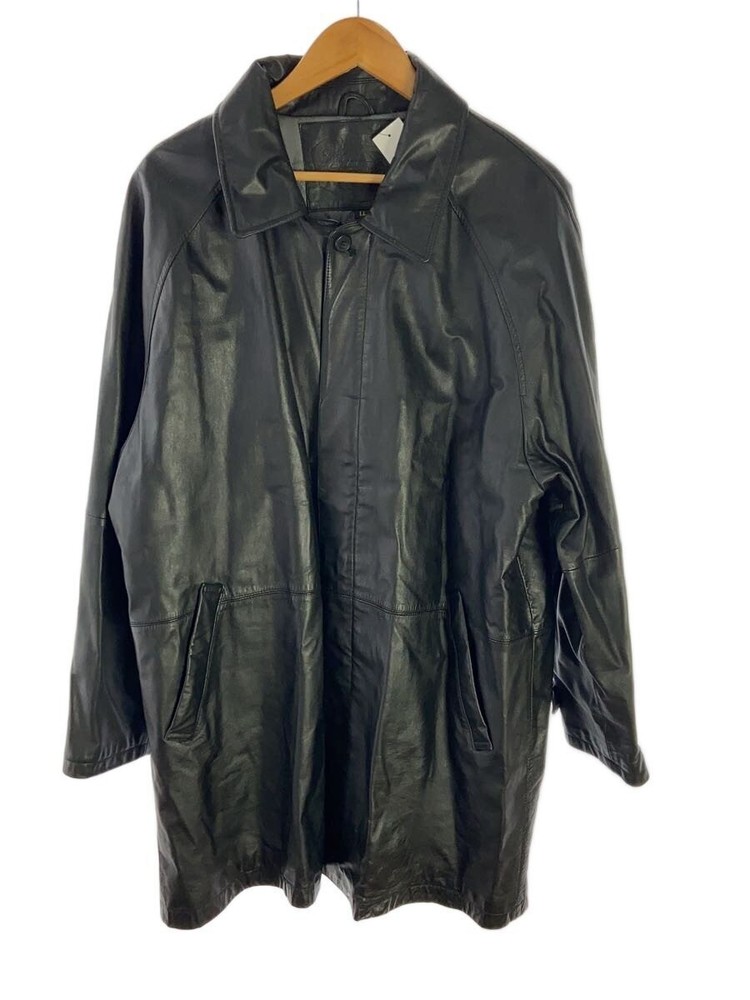 Ontheworld/Leather Jacket Blouson/Ll/Sheep Leather/Blk 3498