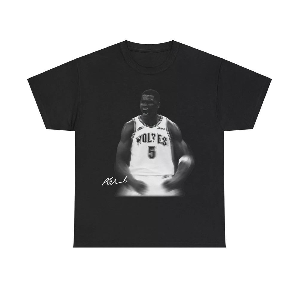 Anthony Edwards Timberwolves Graphic T Shirt.webp