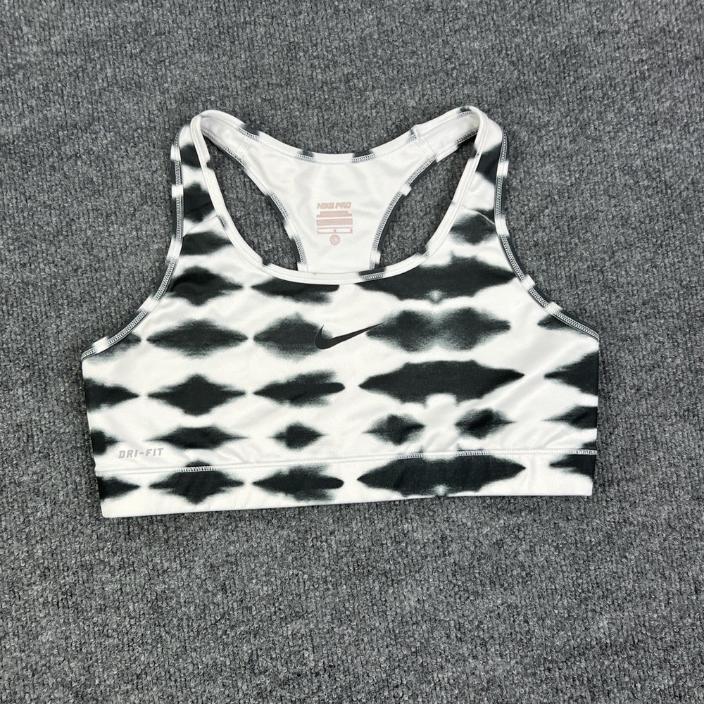 Womens Nike Swoosh Regular Large Size Dri-Fit Tie Dye Sports Bra Non Padded Soft
