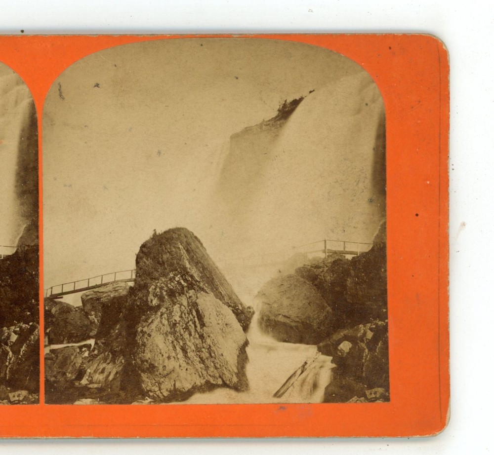 Niagara Falls Cave of Winds Stereoview