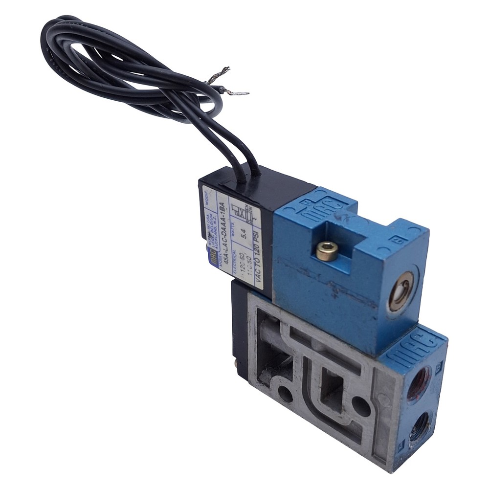 MAC 45A-LAC-DAAA-1BA Solenoid Valve 4/2-Way, Vac-120psi, 1/8