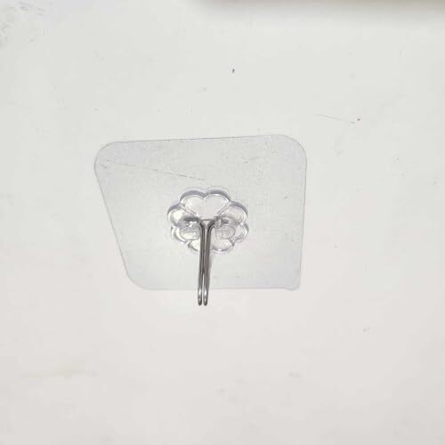 1 Pack Adhesive Wall Hooks for Hanging Heavy Duty Hooks for Walls No Damage