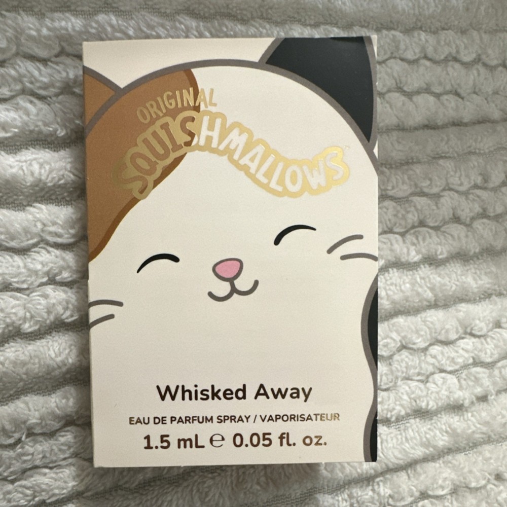 Squishmallows Whisked Away Eau de Parfum Spray 1.5mL Foamy Milk Caramel …