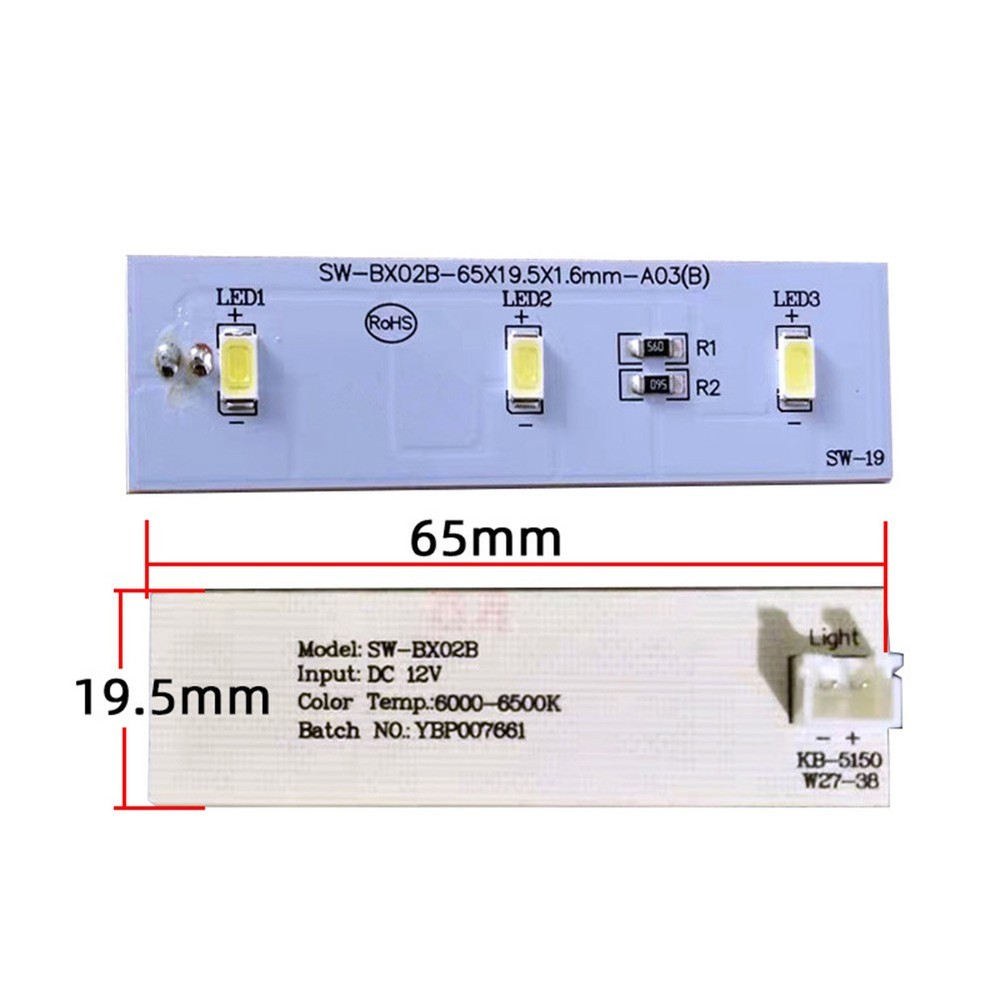Brand New Home LED Strip Light Refrigerators Parts SW-BX02B / 49031078