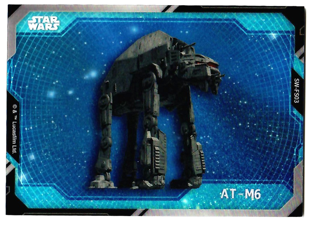 AT-M6 2025 Star Wars CardFun Power of the Force Foil #SW-FS03